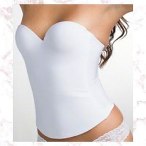 David's Bridal Push Up Longline Bra 34A